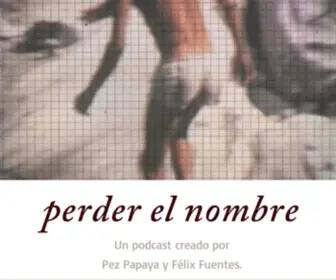 Perderelnombre.com(Perder el nombre) Screenshot