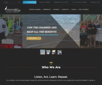 Perdidochamber.com(The Perdido Key Area Chamber of Commerce) Screenshot