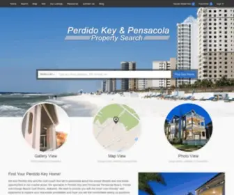 Perdidokeypropertysearch.com(Perdido Key Real Estate Experts) Screenshot