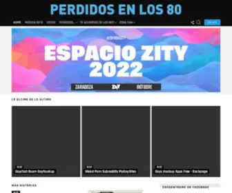 Perdidosenlos80.com(Perdidosenlos 80) Screenshot