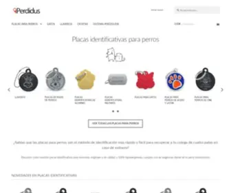 Perdidus.com(Placas para perros) Screenshot