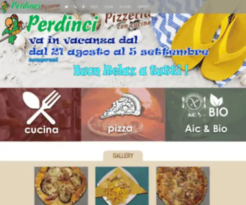 Perdinci.it(Pizzeria Perdinci) Screenshot