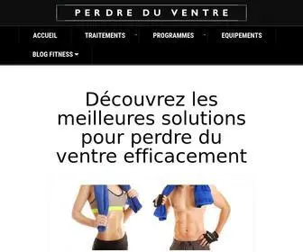 Perdre-DU-Ventre.org(Méthodes rapides pour Perdre du Ventre homme et femme) Screenshot