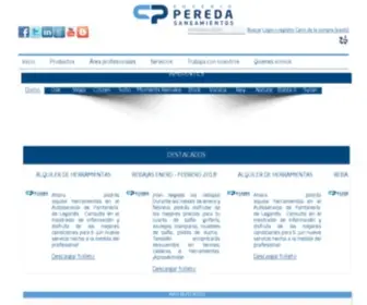 Pereda.com(Eugenio Pereda Saneamientos) Screenshot