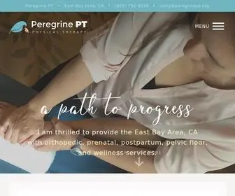 Peregrinept.org(Peregrine Physical Therapy) Screenshot
