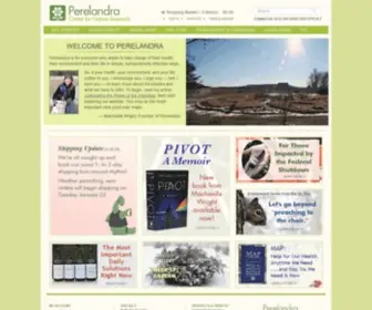 Perelandra-LTD.com(Perelandra) Screenshot
