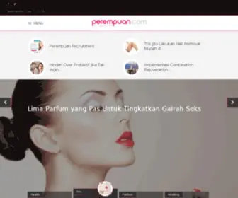 Perempuan.com(Women and Family Lifestyle) Screenshot