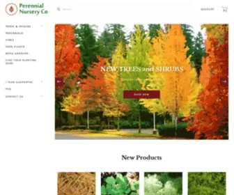 Perennialco.com(Perennial Wholesale Nursery) Screenshot