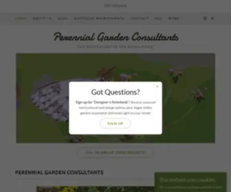 Perennialgardenconsultants.com(Perennial Garden Consultants) Screenshot