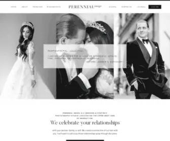 Perennialimage.com(New York City (NYC) wedding photography) Screenshot