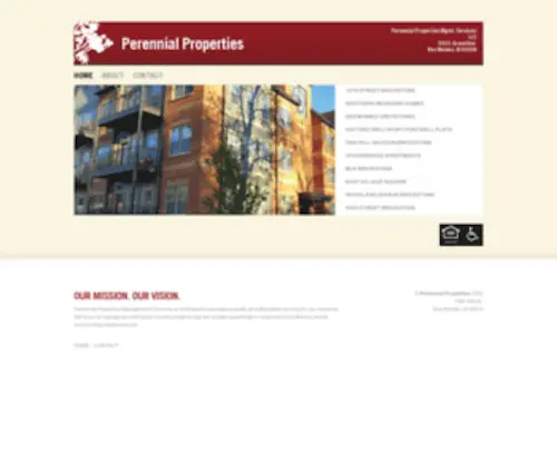 Perennialproperties.com(Perennial Properties) Screenshot