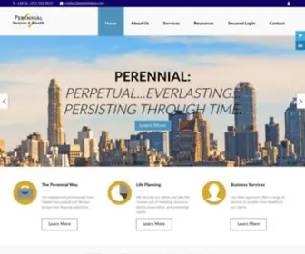 Perennialpw.com(Perennial Pension & Wealth) Screenshot