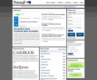 Peresoft.co.za(Peresoft Software) Screenshot