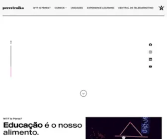 Perestroika.com.br(Escola de Metodologias Criativas) Screenshot