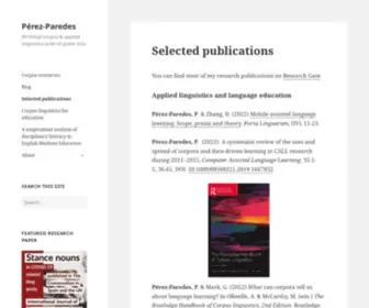 Perezparedes.es(Pérez) Screenshot