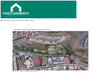 Perezsarmiento.es(Sarmiento arquitectos) Screenshot