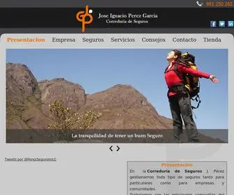 Perezseguros.com(Perez Serguros) Screenshot