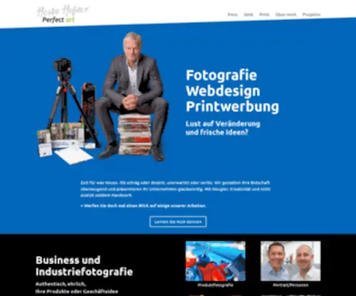 Perfect-ART.de(Full-Service Agentur im Sauerland) Screenshot