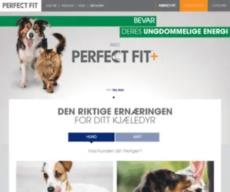 Perfect-Fit.no(Premium tørrfôr for katt og hund) Screenshot