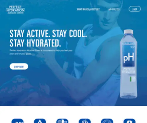 Perfect-HYdration.com(Drink perfect water) Screenshot