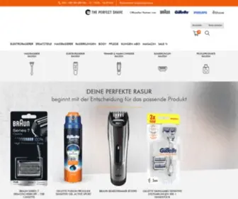 Perfect-Shave.de(THE PERFECT SHAVE) Screenshot