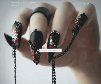 Perfect10Customnails.com(Perfect 10 Custom Nails) Screenshot