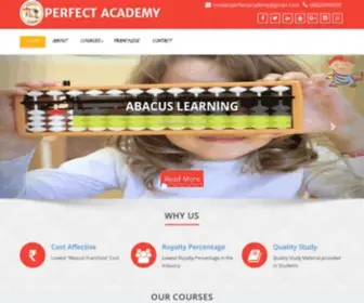 Perfectacademy.co.in(Abacus Franchise) Screenshot