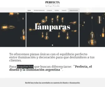 Perfectailuminacion.com.ar(Perfecta Iluminación) Screenshot