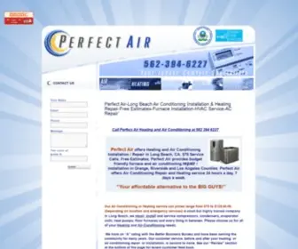 Perfectair.biz(Perfect Air) Screenshot