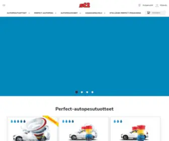 Perfectautopesu.fi(Jokaisen vuodenajan St1 ja Shell) Screenshot