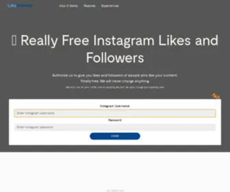 Perfectauutoliker.com(LikeGrower) Screenshot