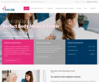 Perfectbody.com.co(Cirugia estetica) Screenshot