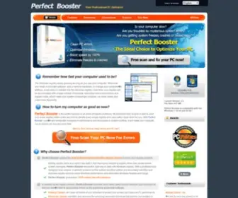 Perfectbooster.com(Perfect Booster) Screenshot