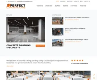 Perfectconcretecare.com.au(Perfect Concrete Care) Screenshot