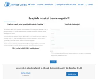 Perfectcredit.ro(Perfect Credit) Screenshot