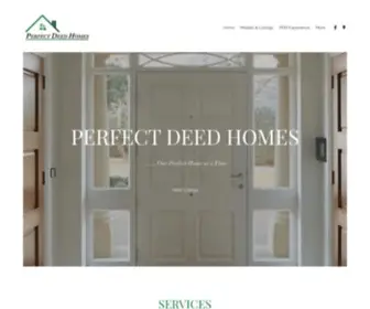 Perfectdeedhomes.com(Perfect Deed Homes) Screenshot