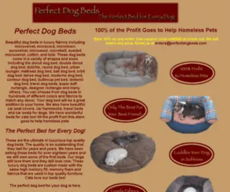 Perfectdogbeds.com(Awesome Perfect Dog Beds) Screenshot