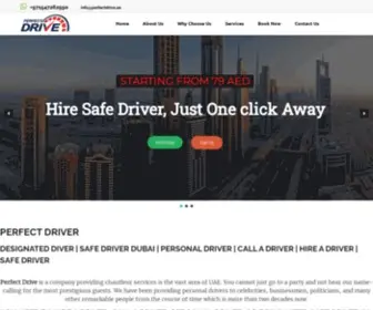 Perfectdrive.ae(DESIGNATED DIVER) Screenshot
