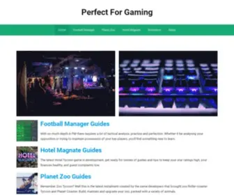 Perfectforgaming.com(Perfect For Gaming) Screenshot