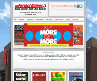 Perfectgamesinc.com(Perfect Games) Screenshot