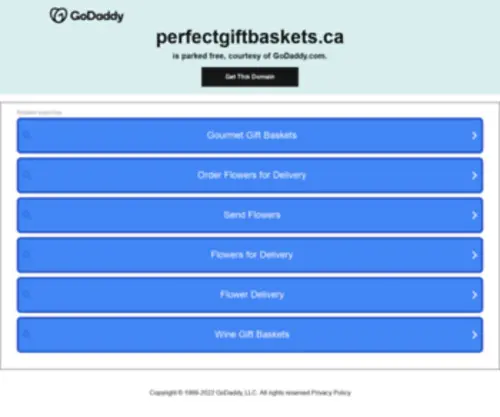 Perfectgiftbaskets.ca(Valentine's Day Gift Baskets Hamilton) Screenshot