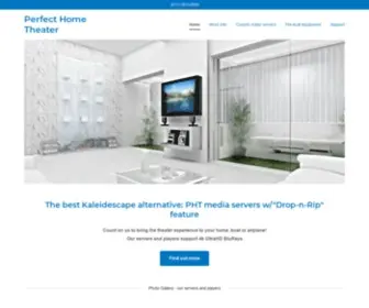 Perfecthometheater.com(The best Kaleidescape alternative) Screenshot