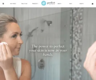 Perfectimage.com(Peels, Facial Products, & More) Screenshot