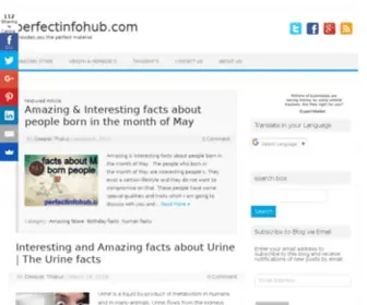 Perfectinfohub.com(My Blog) Screenshot