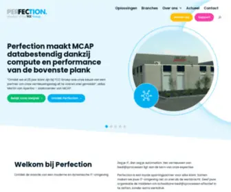 Perfection.nl(Welkom op de website van Perfection Automatiseringen) Screenshot