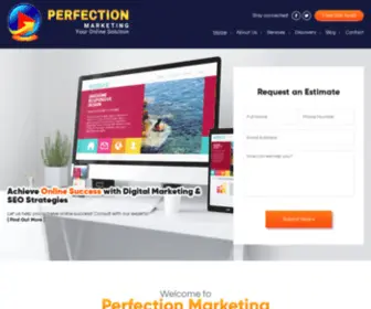 Perfectionmarketing.com(Boston MA SEO Service & Digital Marketing) Screenshot