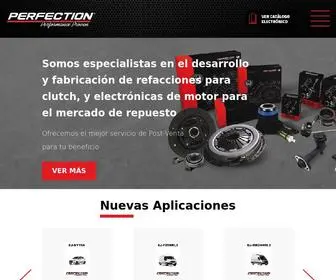 Perfectionmexico.com.mx(Perfect Clutch) Screenshot