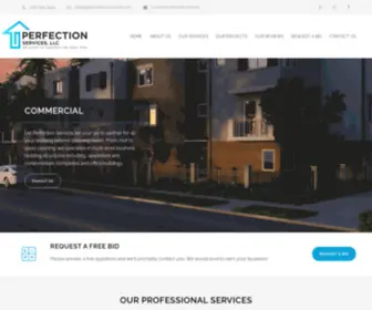 Perfectionservicesllc.com(Perfection Services) Screenshot