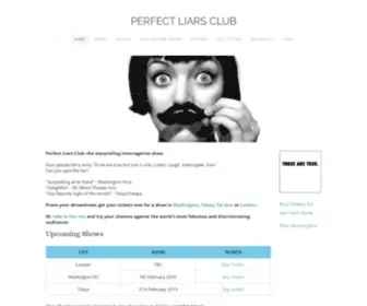 Perfectliarsclub.com(Perfect Liars Club) Screenshot