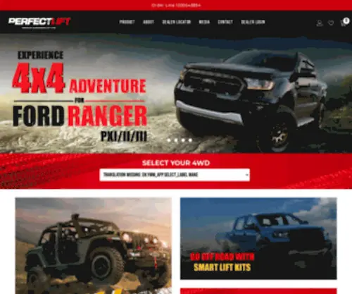 Perfectlift.com.au(Best Suspension Lift Kits) Screenshot